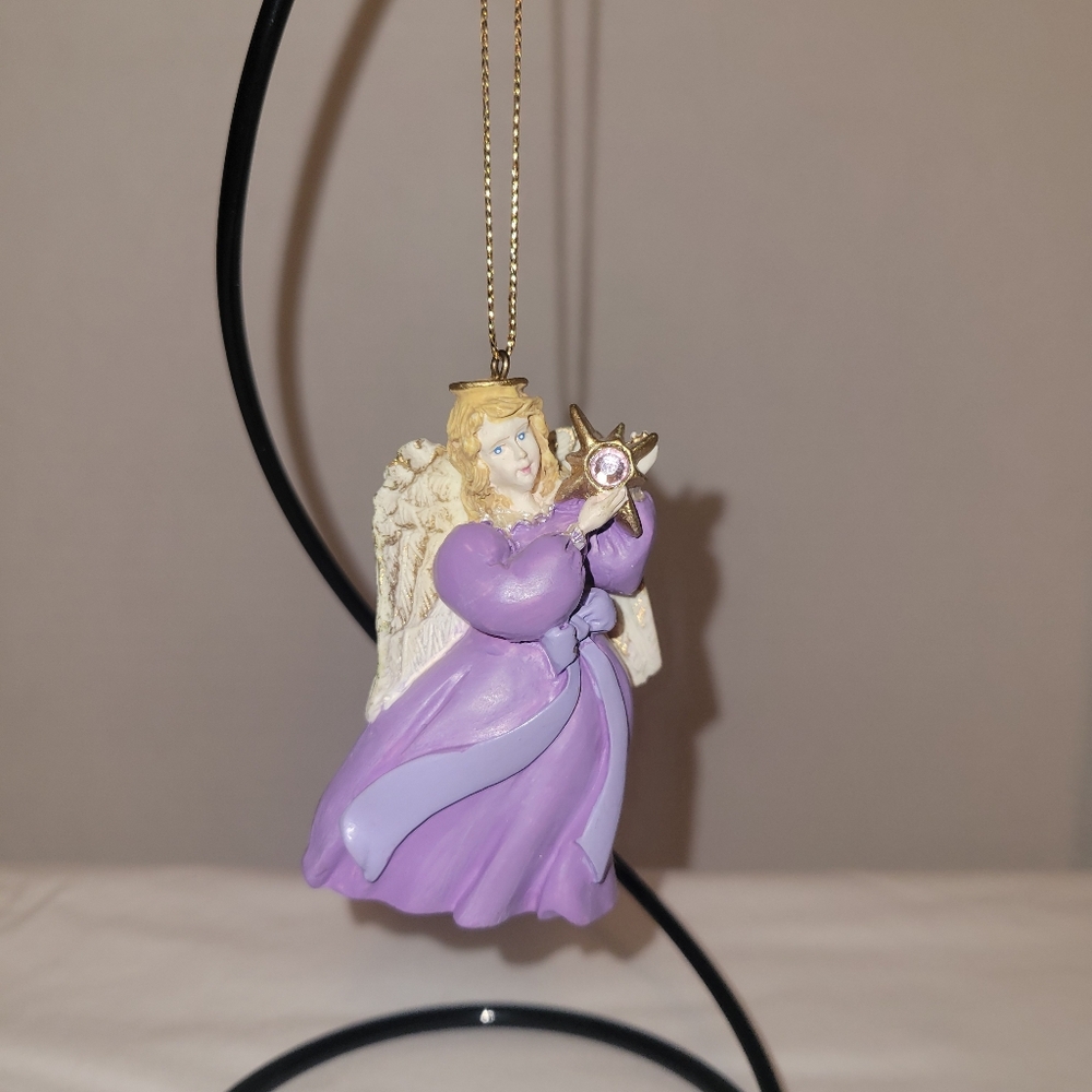 Avon Gift Collection Victorian Angel Birthstone Ornament: October
